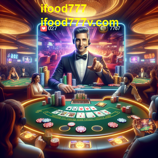 Experiência Imersiva nos Cassinos Ao Vivo do iFood777